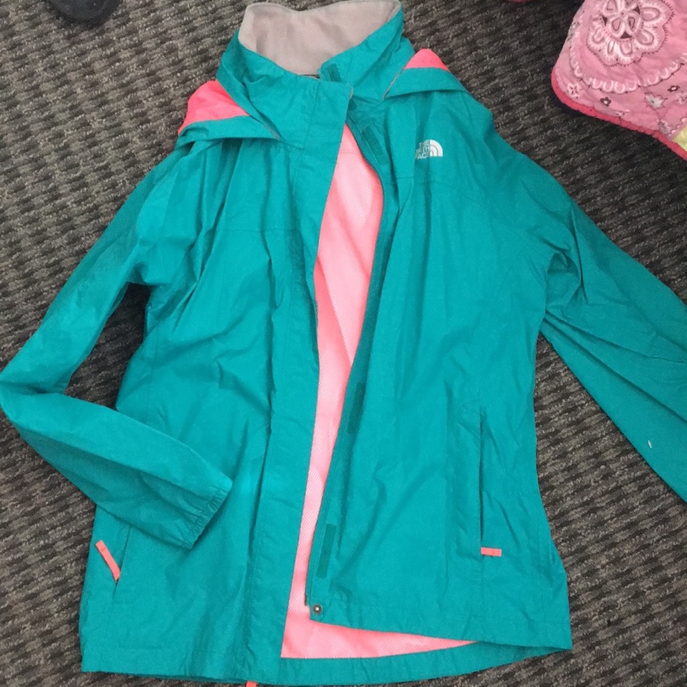 Girls XL but fits women small/ medium rain jacket